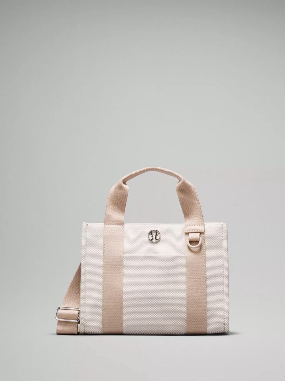 Lululemon Two-Tone Canvas Tote Bag